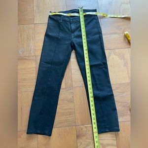 J Brand Vera Coat Steal Skinny Leg Jeans Black - Size 25